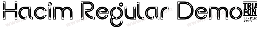 Hacim Regular Demo字体转换